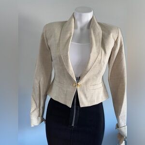 Halston III Vintage peplum jacket